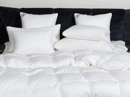 Подушка German Grass King Down Grass трехкамерная 3D с бортиком упругая 50х70