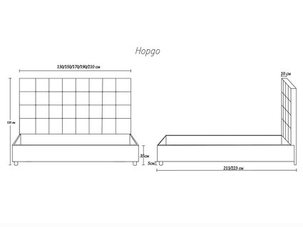 Кровать Димакс Нордо Кварц с подъемным механизмом