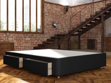 Кровать Mr.Mattress Site Box экокожа Black 265