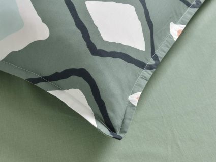 Комплект постельного белья Софи де Марко Пейтон (зеленый) 1,5-спальный