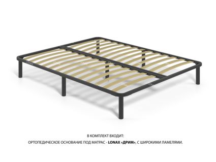 Кровать Lonax Аврора велюр Dolly-2 140х195