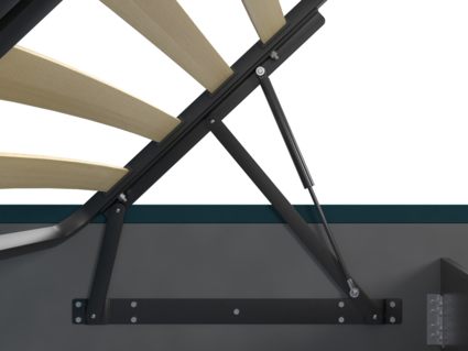 Кровать Lonax Кармела велюр Dolly-3 (с подъемным механизмом) 160х195