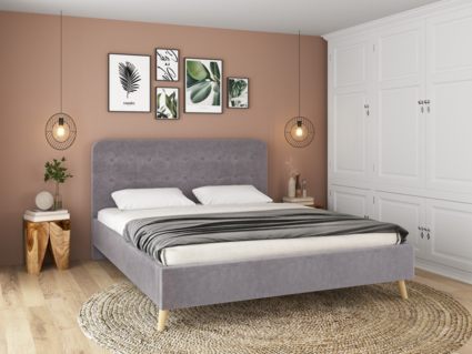 Кровать Sontelle Style Kipso Malta grey 276