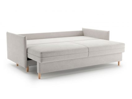 Диван Сонум Rain Микровелюр белый Длина 215 см