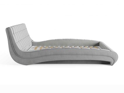 Кровать Сонум Milano Экокожа Белая 120х190