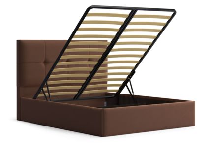 Кровать Lonax Алегра велюр Dolly-2 (с подъемным механизмом) 140х190