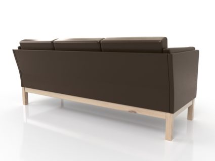 Диван Арско Айверс Б трехместный коричневый