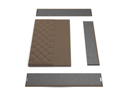 Кровать Lonax Элоиза велюр Dolly-13 (с основанием)