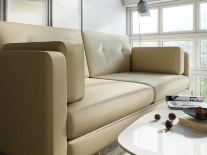 Диван Арско Ингвар М двухместный кремовый