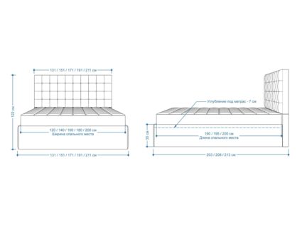 Кровать Lonax Аврора велюр Dolly-17 (с подъемным механизмом)