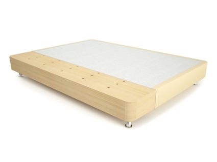 Кровать Mr.Mattress Fine Box экокожа Beige 257