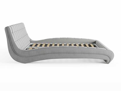 Кровать Сонум Milano Экокожа Белая 120х190