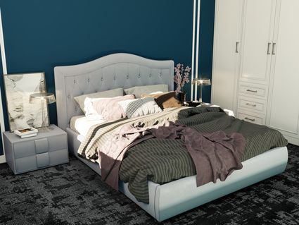 Кровать Димакс Эридан Нуар с подъемным механизмом 180х190