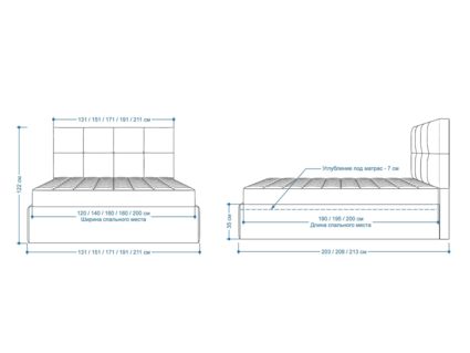 Кровать Lonax Алегра велюр Dolly-17 (с основанием)