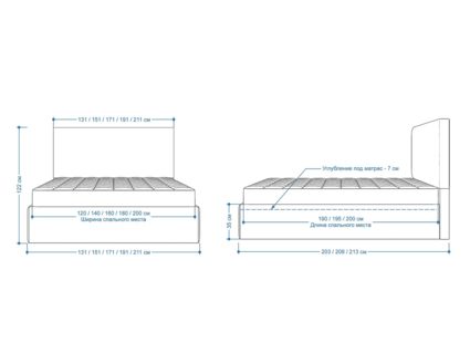 Кровать Lonax Фелиса велюр Dolly-17 (с основанием)