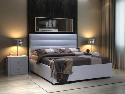 Кровать Sleeptek Premier 4 Рогожка Romeo 160х200