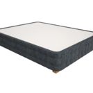 Кровать Mr.Mattress Twin Box велюр Grey 160х195