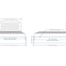 Кровать Lonax Венеция велюр Dolly-3