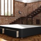 Кровать Mr.Mattress Site Box экокожа Black 80х190