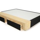 Кровать Mr.Mattress Site Box экокожа Black 80х190